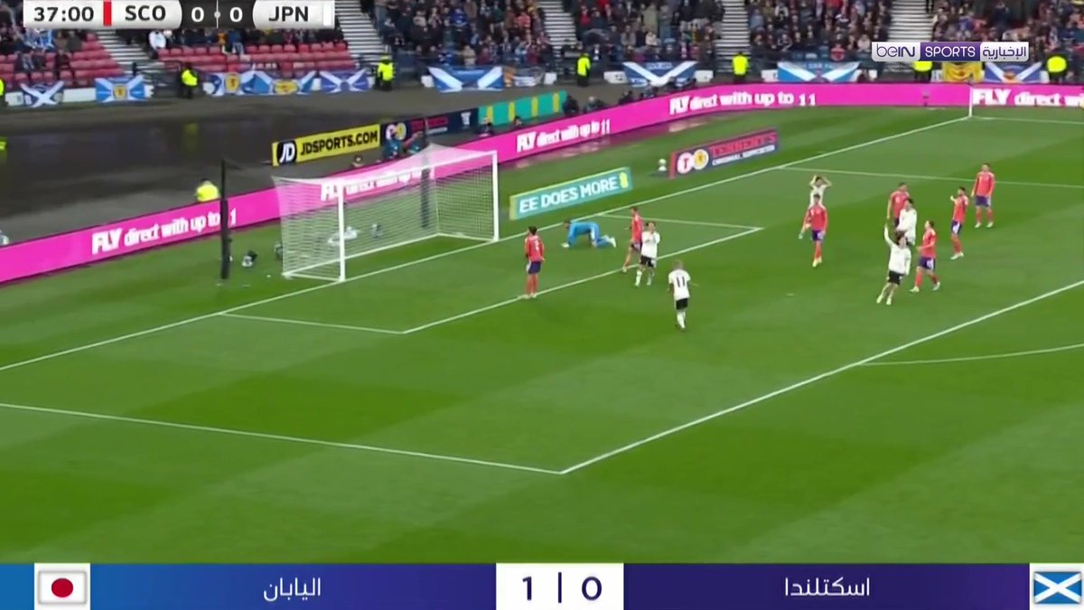 🟣🎥 تقرير خاص | انتهت المباراة الودية التي جمعت منتخبي اسكتلندا واليابان بفوز ممثل آسيا 1 - 0 🎙️تقرير | آسيا عبد الله Asya Abdullah آسيا عبد الله