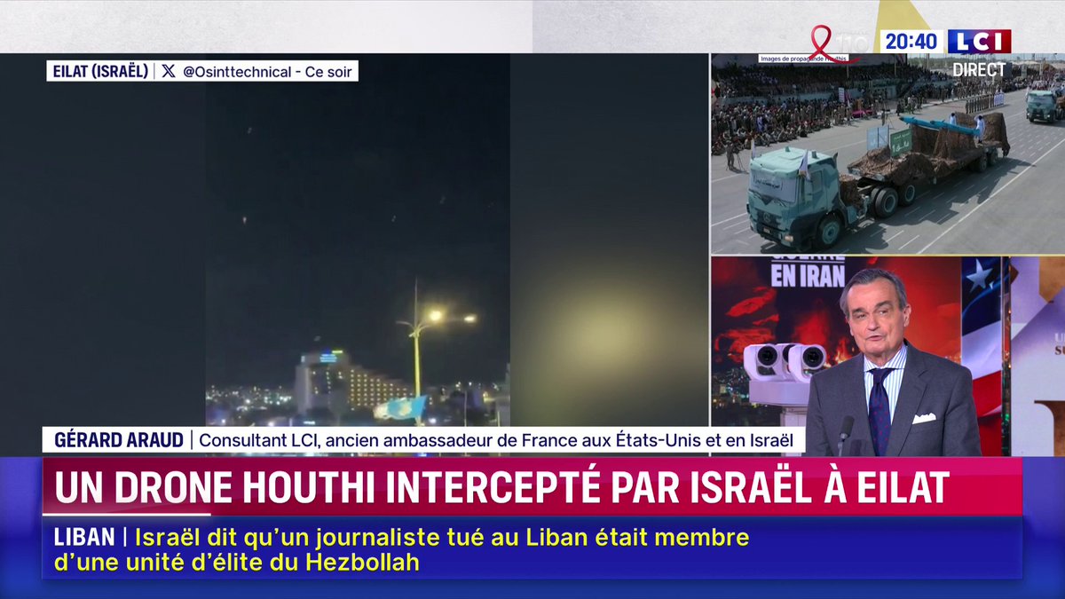 🗣️ "Les Américains et les Israéliens peuvent bombarder l’Iran autant qu’ils veulent, je ne suis pas sûr que cela change ce que Téhéran est capable de faire dans le Golfe et le détroit d’Ormuz." Gérard Araud estime que "les Iraniens ne vont rien lâcher" face à Donald Trump