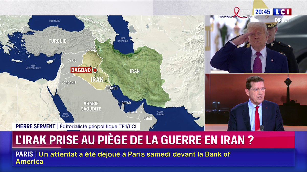 🗣️ "Dans l’histoire militaire, c’est la première fois que je vois un pays totalement écrasé imposer le tempo et réussir à mondialiser un conflit régional", s’étonne Pierre Servent en parlant de l'Iran