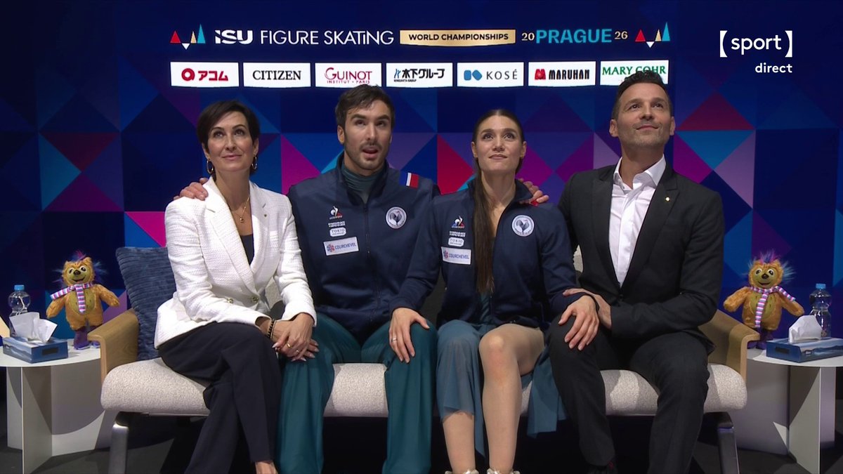 ⛸️ #WorldFigure | 🇫🇷🥇Laurence Fournier-Beaudry et Guillaume Cizeron signent le meilleur score de leur saison pour s'offrir le titre mondial ! 💻 Le direct sur la chaîne sport et sur France 2 :