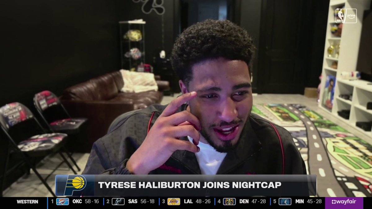 "It has been so awful." Tyrese Haliburton recounts how tough it was to recover from shingles.