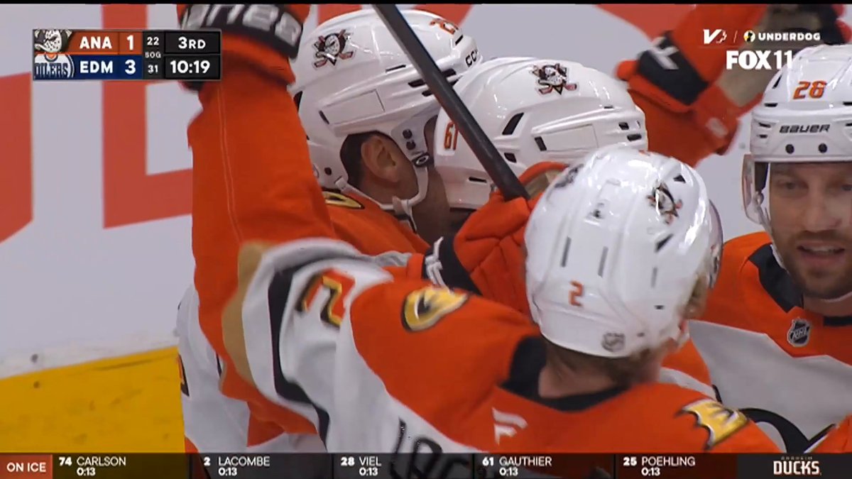 Someone needs to study the emergence of Anaheim Ducks Jeffrey Viel