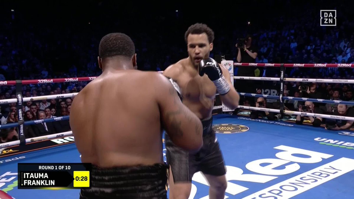 THE SPEED IS BLISTERING FROM ITAUMA 🥶 #ItaumaFranklin | Live NOW on DAZN ▪️