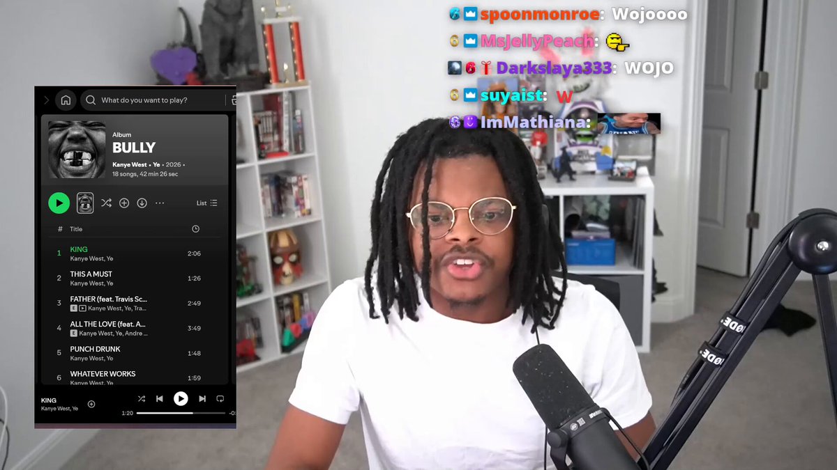 ImDontai thinks that Ye shoulda added Nick Eh 30’s iconic “you think your the king… I’m the king” line to his song “KING” on his new album BULLY 😭