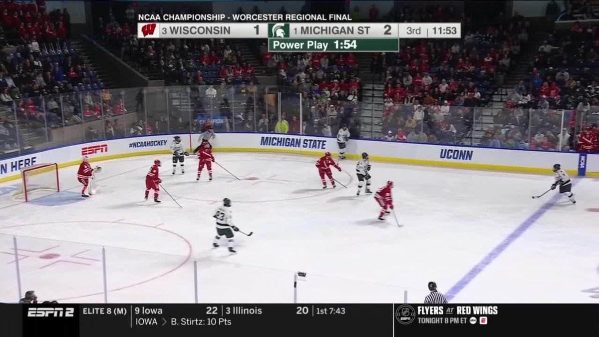 Matt Basgall from the point makes it 3-1 on the power play! Tune in now on ESPN2!