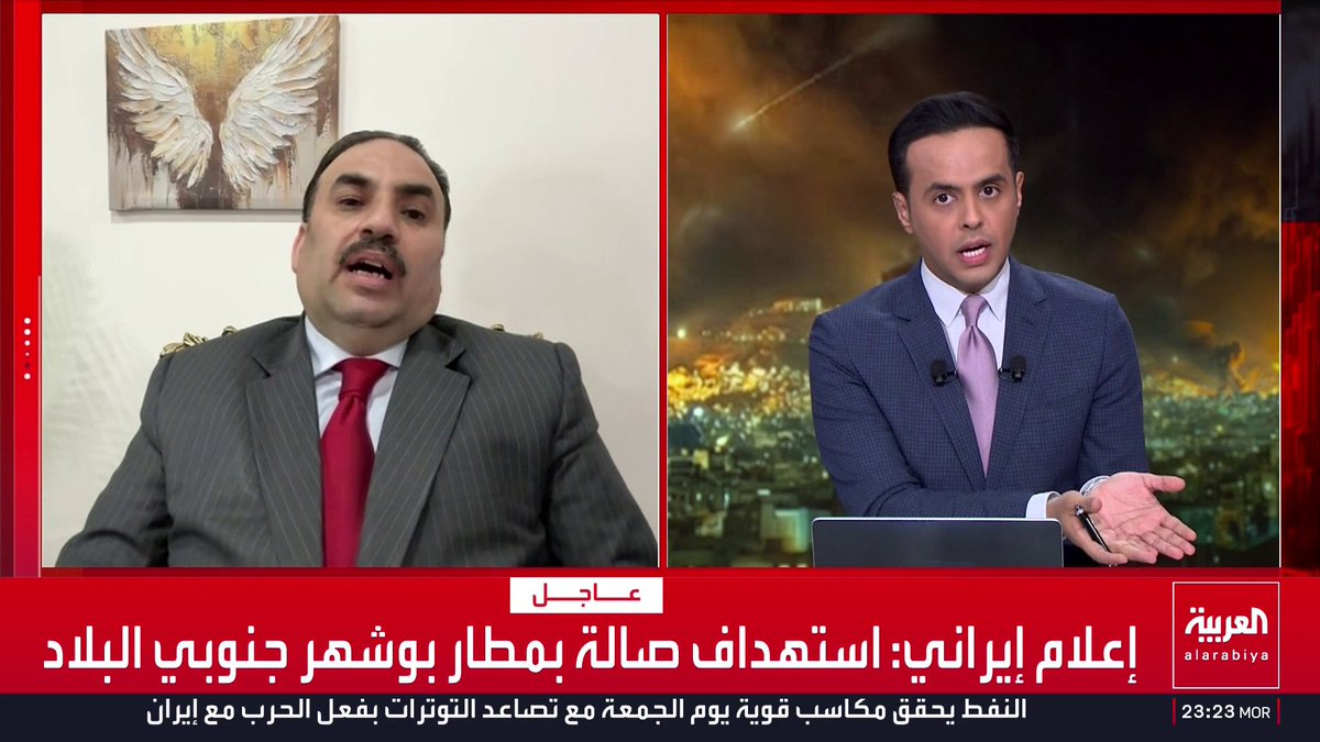 لماذا تتجه قوافل من الحشد الشعبي بأسلحة وشعارات طائفية نحو إيران؟ مستشار رئيس الوزراء العراقي حسين علاوي: هذه مساعدات إنسانية للشعب الإيراني وليست أسلحة.. ونحن لا نريد انخراط العراق في الحرب بل نسعى لممارسة دور دبلوماسي