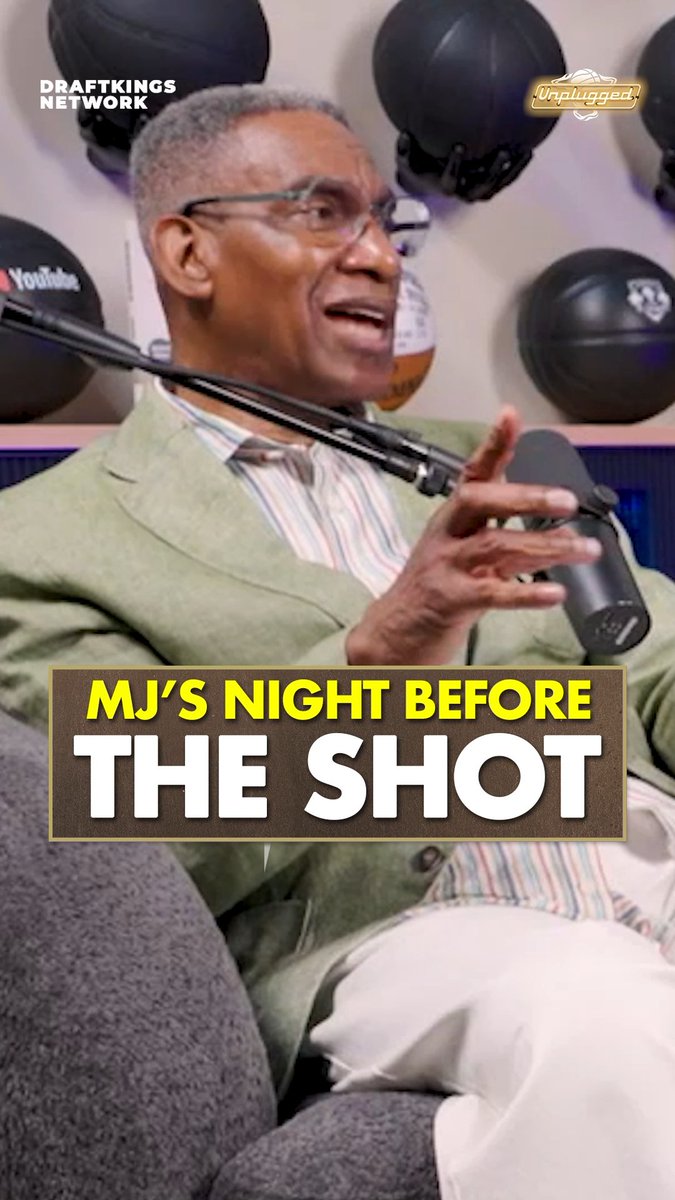 Michael Jordan stared at a blank TV before “The Shot” 👀 Howard White explains what happened before that iconic Cleveland moment