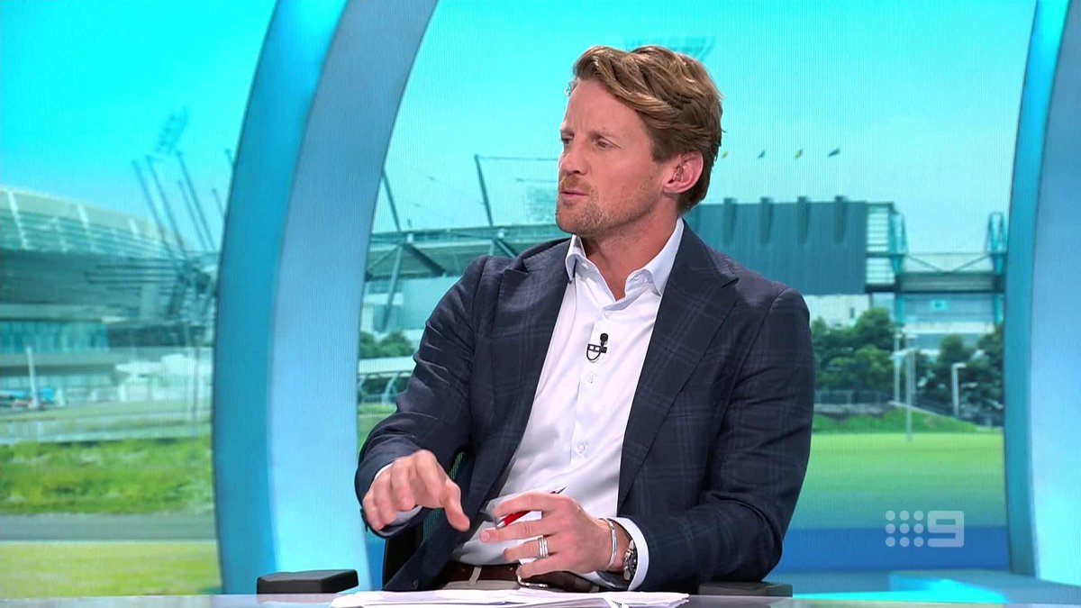 "That was the ultimate game of system vs talent. Collingwood have the best system, if not, one of the better coaches in the competition" Rory Sloane as Matthew Lloyd unpacks the Magpies' win over GWS. #9AFLSFS | Watch on 9 &amp; 9Now 🖥️