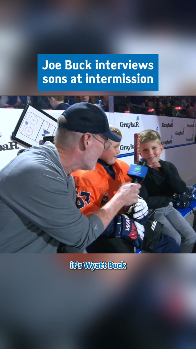 Joe Buck has worked with plenty of huge sports figures... but none may be as special as his interview with Blake and Wyatt