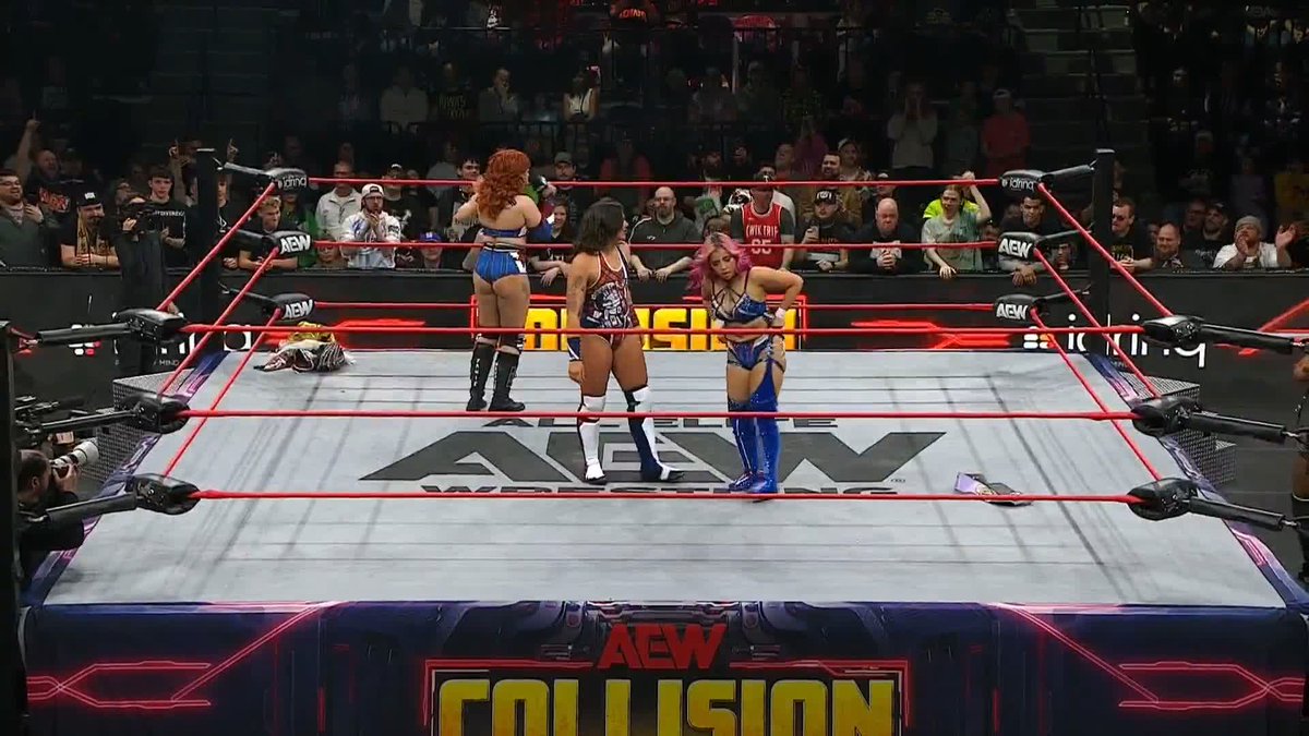 The Brawling Birds proclaim they had nothing to do with the attack on "Timeless" Toni Storm and they have Mina Shirakawa♡白川未奈's back! Watch #AEWCollision LIVE on TNT & HBO Max