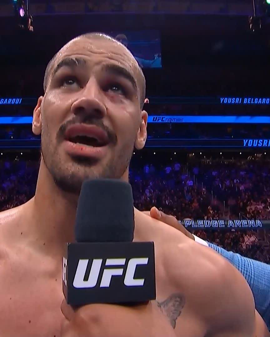 Wholesome to see this. Once they were rivals and opponents in kickboxing, now they’re brothers ❤️ #UFCSeattle