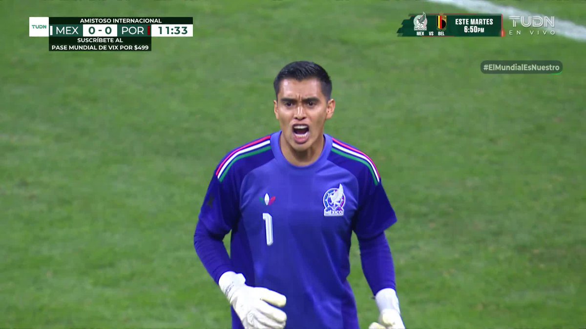 🚨 ¡ERROR Y LA TUVO PORTUGAL! 😱🇵🇹 México se equivocó en la salida y el conjunto luso casi pone el 0-1 ❌ 🇲🇽 #ElMundialEsNuestro