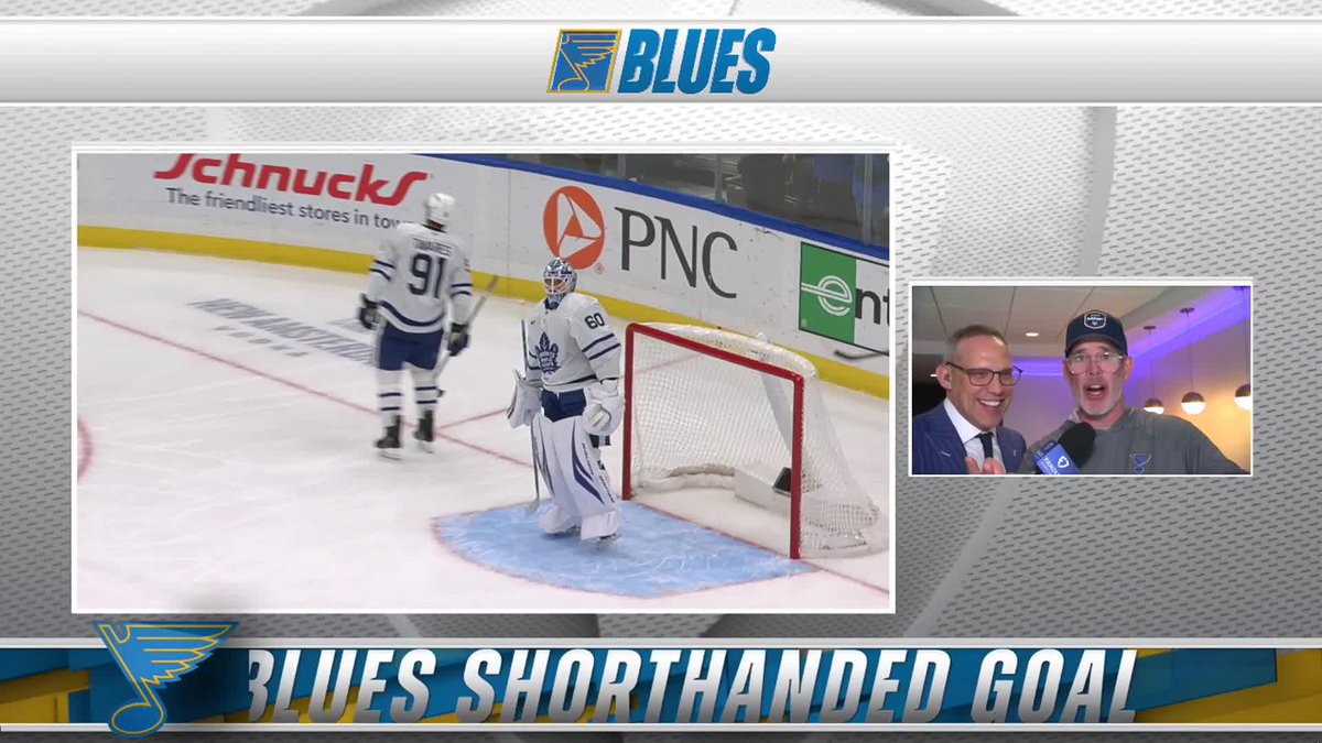 Joe Buck calls Pius Suter's shorthanded goal. #stlblues