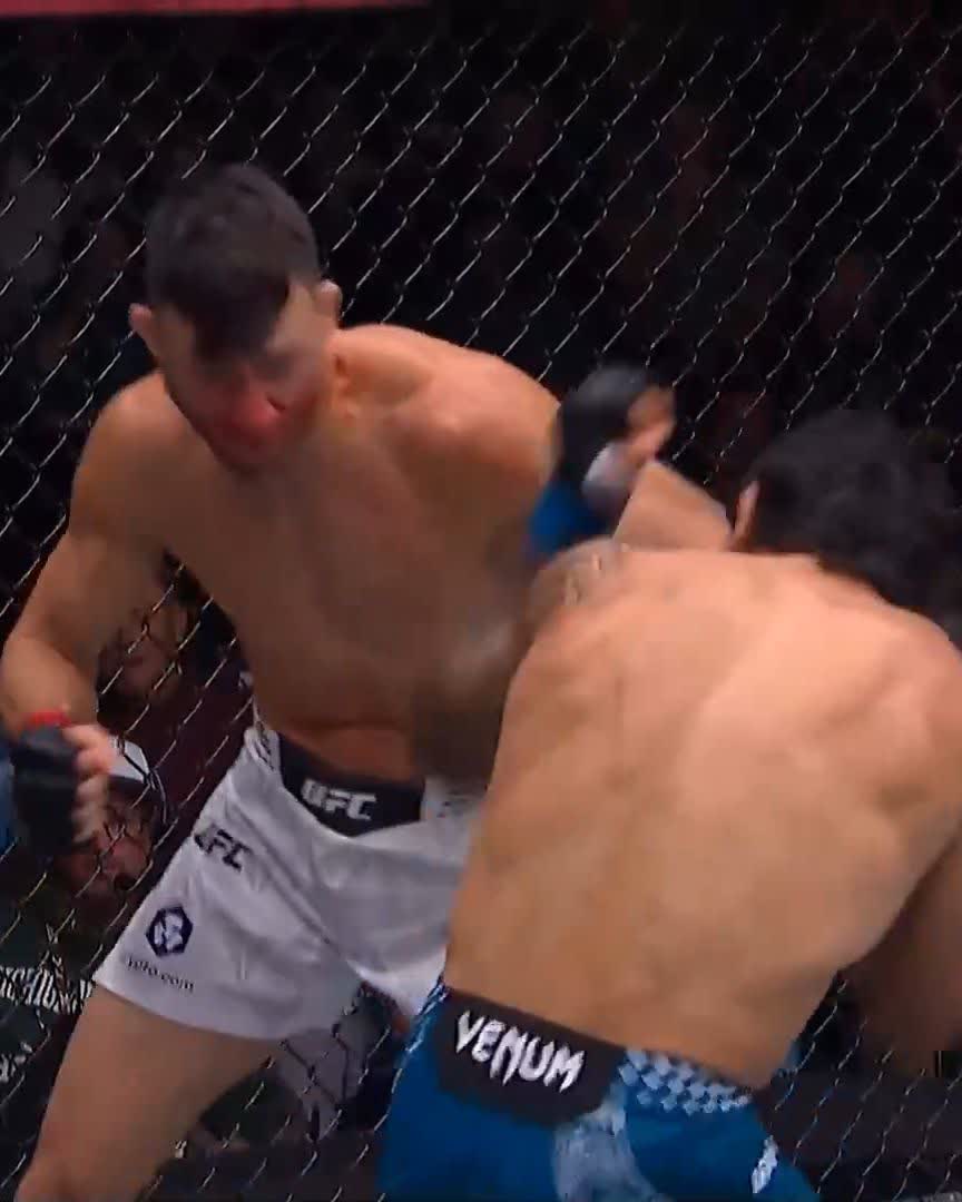 FEATHERWEIGHTS NEED TO WATCH OUT 😳 @LerryanMMA scores the Round 1 knockout in his debut! [ #UFCSeattle | LIVE on @ParamountPlus ]