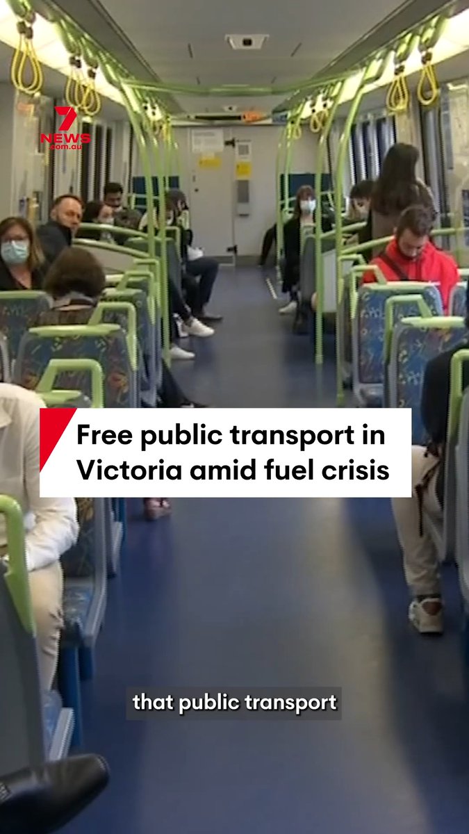 Victoria's state government is announcing a month of free public transport to encourage people to leave the car at home while petrol prices are still skyrocketing. #victoria #publictransport #petrol #fuel