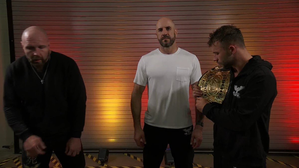 Death Riders' Jon Moxley sends a chilling message to his #AEWDynasty opponent Will Ospreay • ウィル・オスプレイ! #AEWCollision is LIVE on TNT & streaming on HBO MAX!