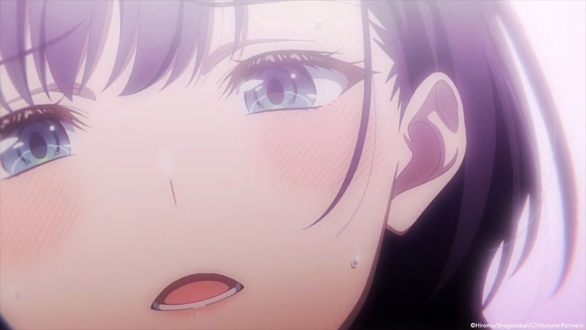 The anime when your mom walks into your room be like: 😳 Anime: Chitose Is in the Ramune Bottle