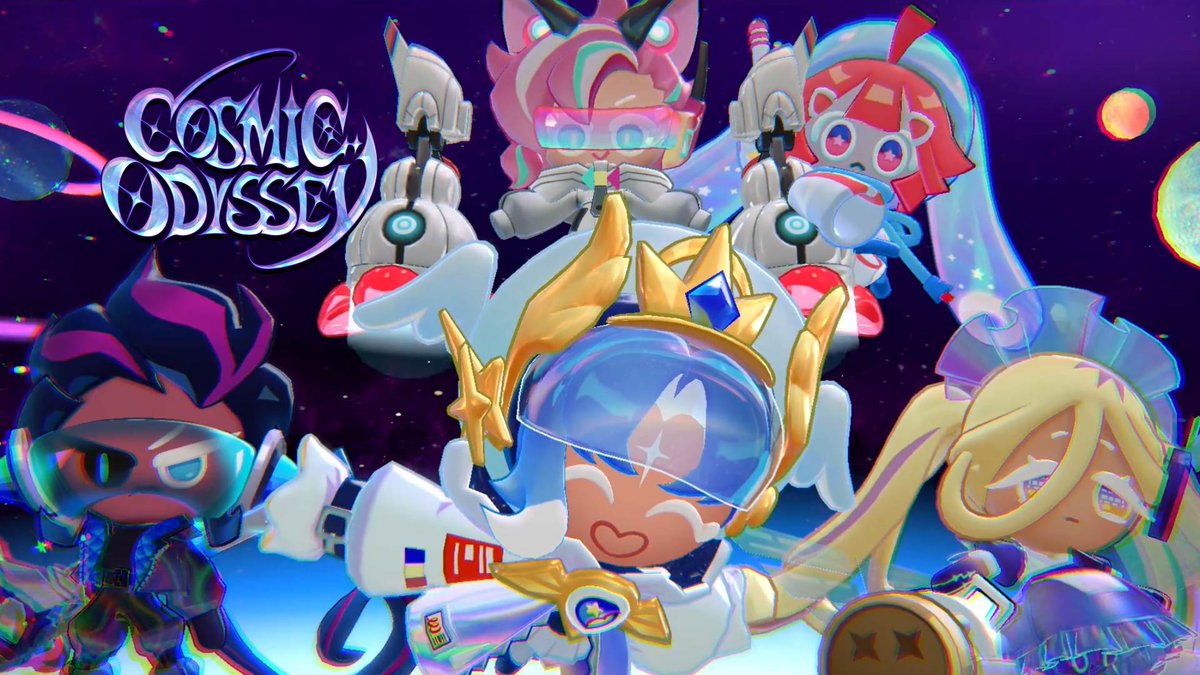 Cookies! To infinity, and beyond! 🌌 From space hackers to galactic wanderers, the Cookies are geared up like never before! Check out these stunning, space-themed Costumes now in CookieRun: OvenSmash! 🪐 👇 Download CookieRun: OvenSmash #CookieRun #CookieRunOvenSmash #Costume