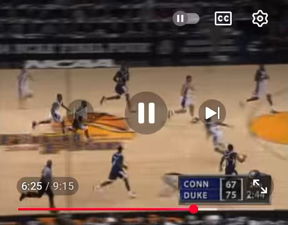 April 3rd 2004 Duke (1 seed) vs. UConn (2 seed) Duke up 8 with 2:40… the rest is hi6tory