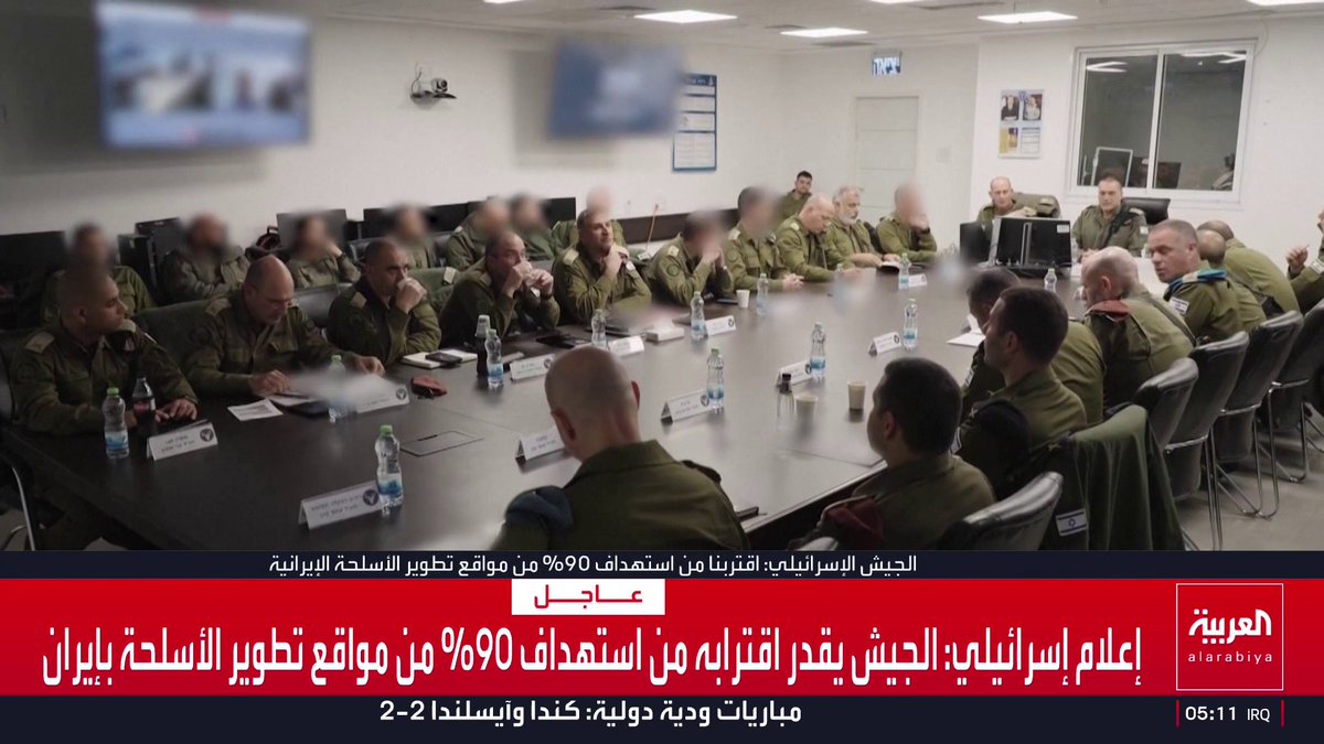 تايمز أوف إسرائيل: سلاح الجو استهدف 70% من الصناعة العسكرية الإيرانية