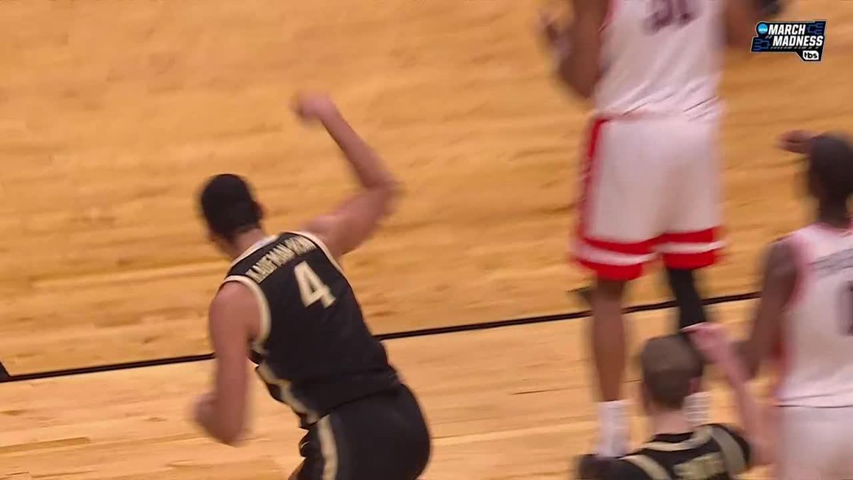 Trey Kaufman-Renn wasn't psyched with this foul being called on the floor rather than shooting.