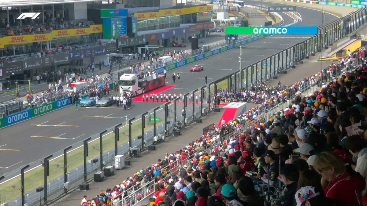 That's some serious machinery for the Aston Martin boys 😍 #F1 #JapaneseGP