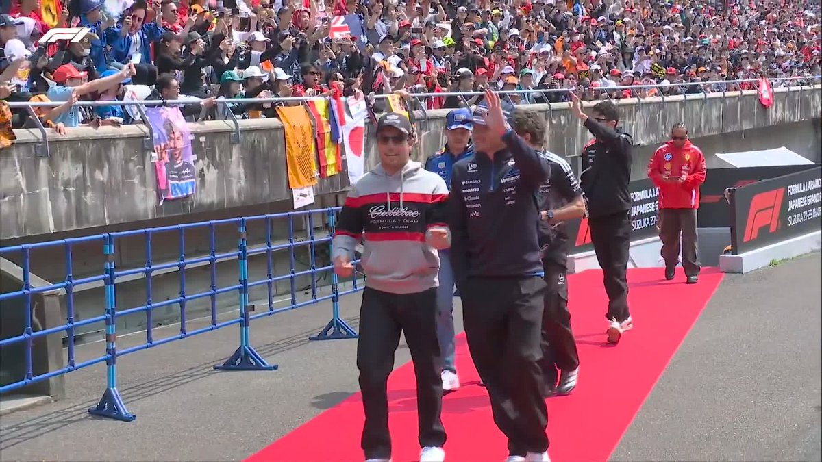 Here come the rest of the boys 🔥 #F1 #JapaneseGP