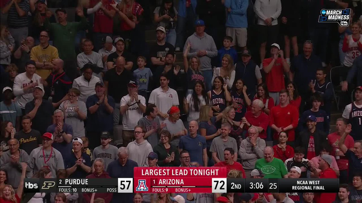 ARIZONA HEADED TO ITS FIRST FINAL FOUR SINCE 2001.