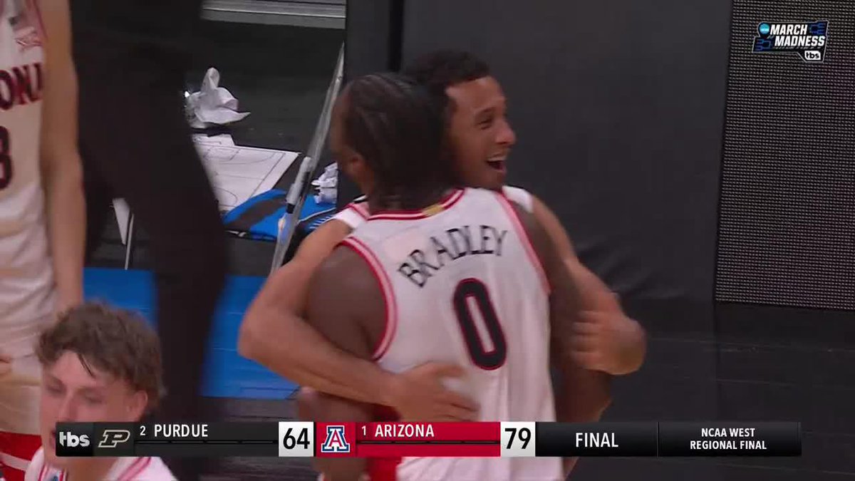 "Tonight in San Jose, it's an Arizona story. Tommy Lloyd and the Arizona Wildcats are headed to the Final Four!"