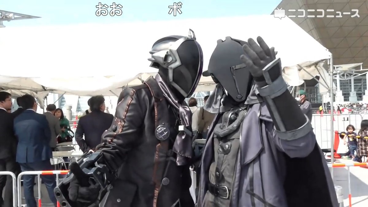 「メイドインアビス」ボンドルド＆グェイラのコスプレをしていた、むすぶさん・ドルさんをご紹介！【AnimeJapan2026 東京ビッグサイトからニコニコ生放送】 #メイドインアビス #AJコスプレ