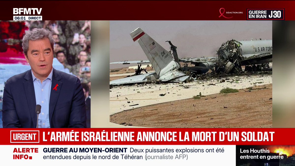 Guerre au Moyen-Orient: l'Iran détruit un AWACS américain en Arabie Saoudite