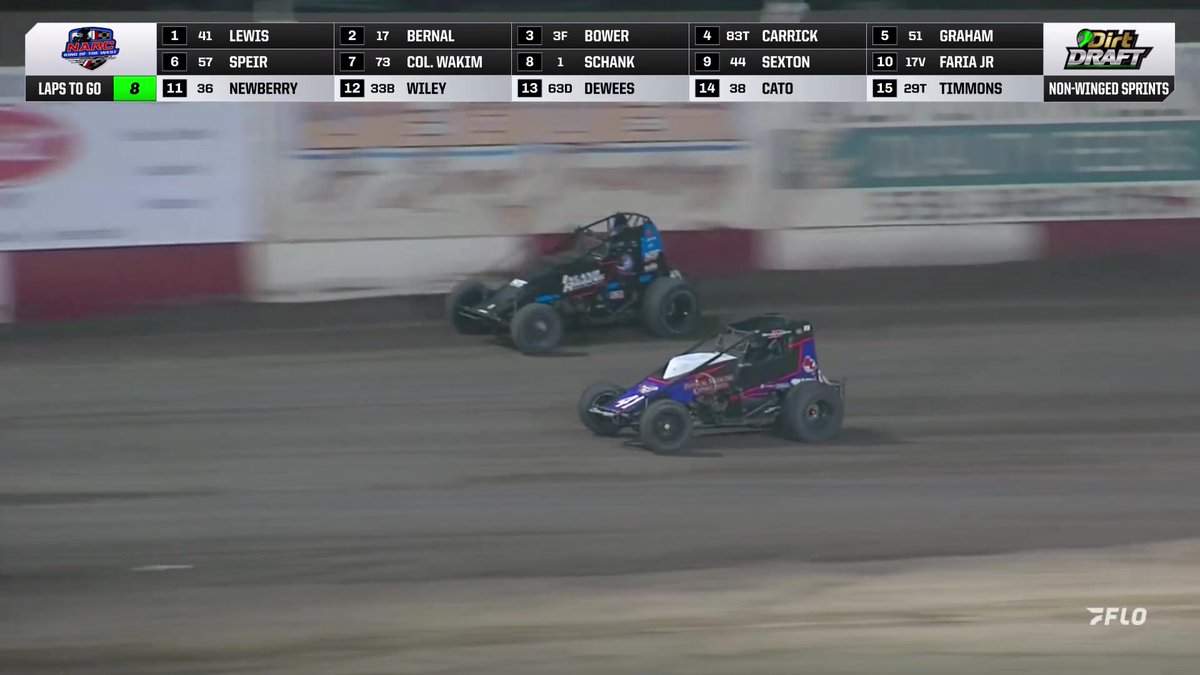 😤 Haymakers for the lead at Tulare Thunderbowl Raceway! RyanBernal would go on to win as Ricky Lewis got into the wall and upside down after a great battle for the lead.