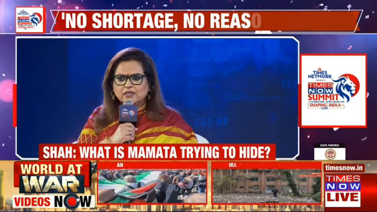 Union Home Minister Amit Shah on Times Now 'In this global crisis, India is perhaps the only country ensuring the supply of petrol and diesel without any price increase...': Union HM Amit Shah in conversation with Navika Kumar.