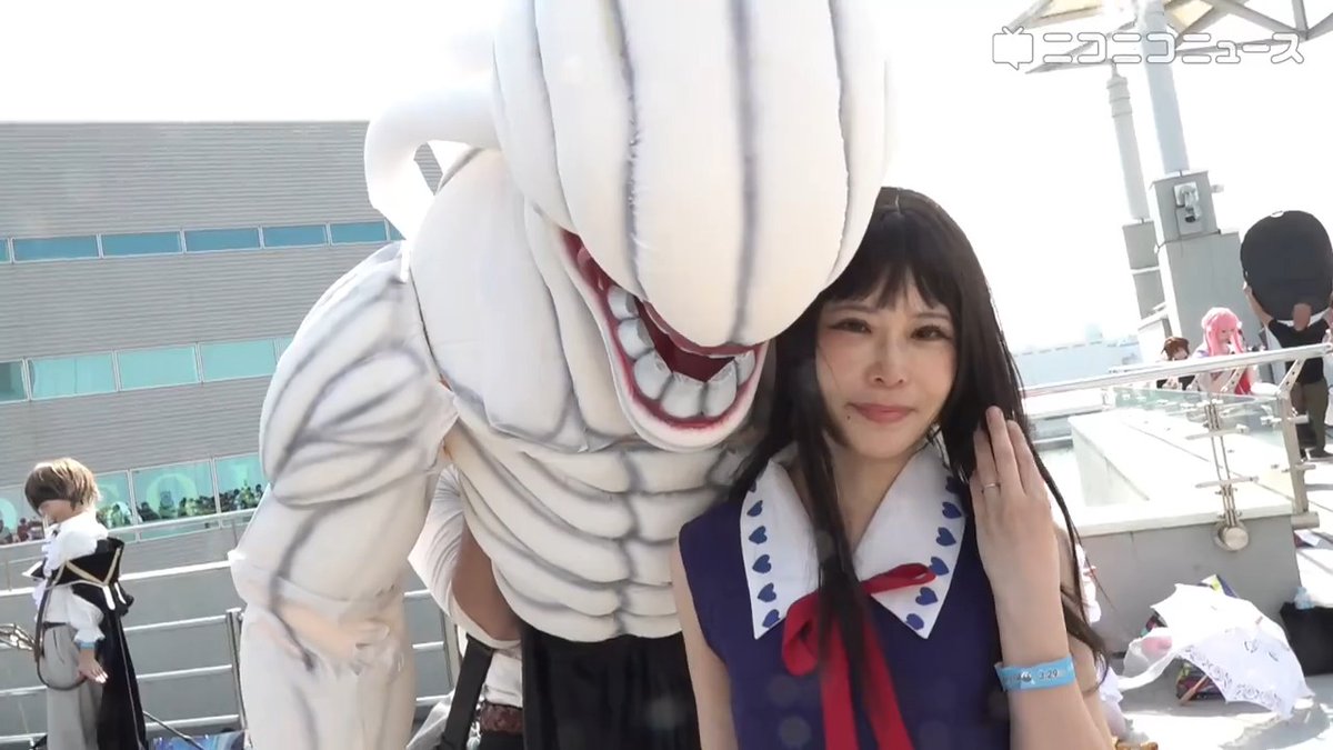 「呪術廻戦」リカちゃん（祈本里香）のコスプレをしていた、"重加工コスプレイヤー" つぴさんをご紹介！【AnimeJapan2026】 #JujutsuKaisen #AJコスプレ
