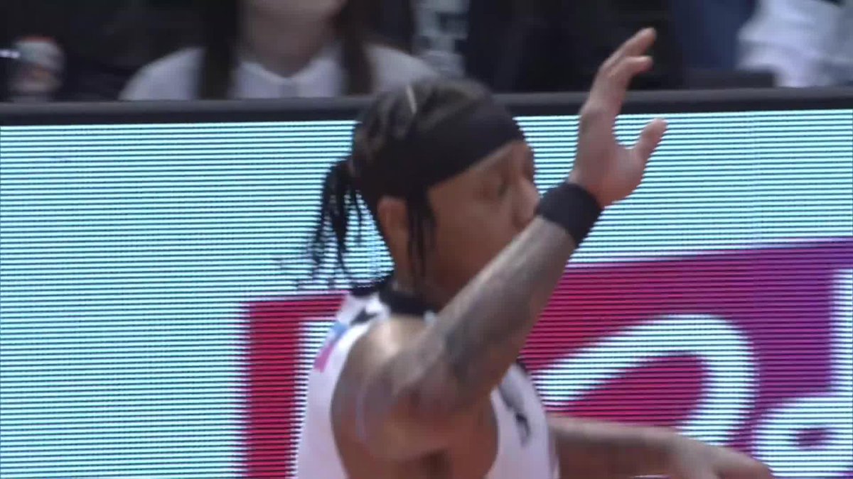追い上げの起爆剤となるか💣 大阪#1 パークスジュニアの連続スリー！ Ray Parks Jr. 大阪エヴェッサ 📡バスケットLIVEで生配信中 #Bリーグ #りそなグループ
