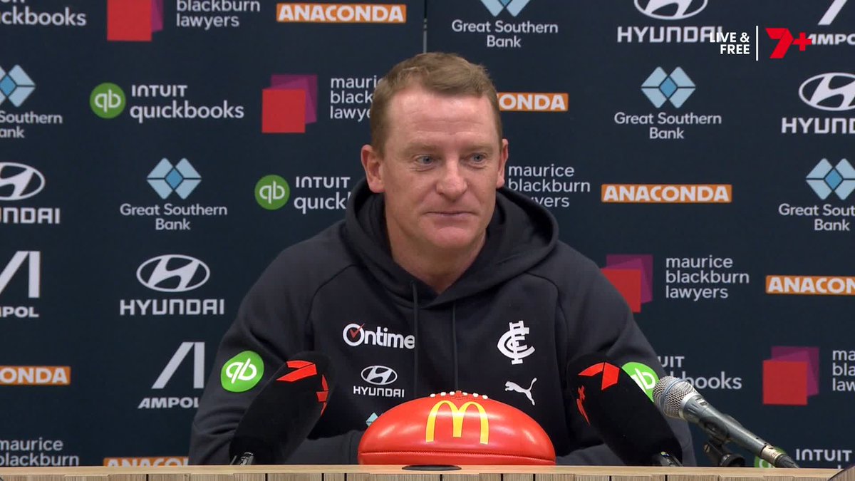 .Mitch Cleary: "At what point can the fans expect things will turn around?" Voss: "That's why we've got next week. Because there's another game that comes. We get to be able to have a crack at that next week."
