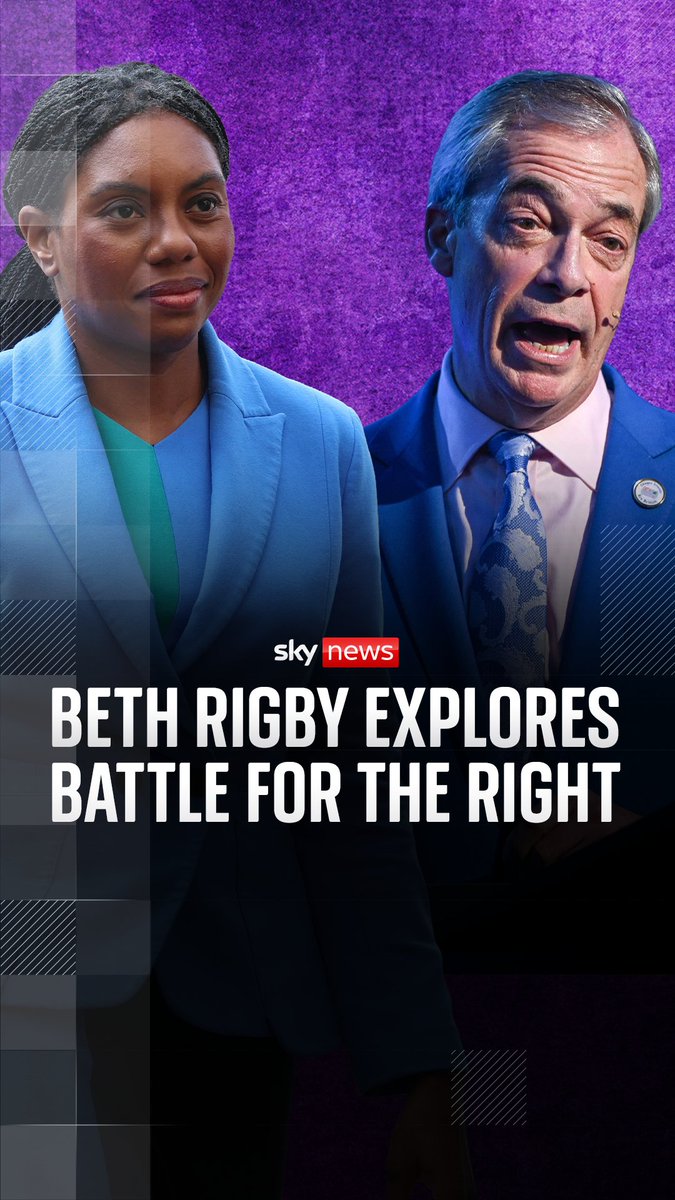 WATCH: Battle for the right Reform wants to put Tories out of business for good. Space for any sort of deal or a fight to the death? Izzy Losseff & I on the Farage threat with Danny Kruger Robert Jenrick Amber Rudd Kevin Hollinrake MP & more