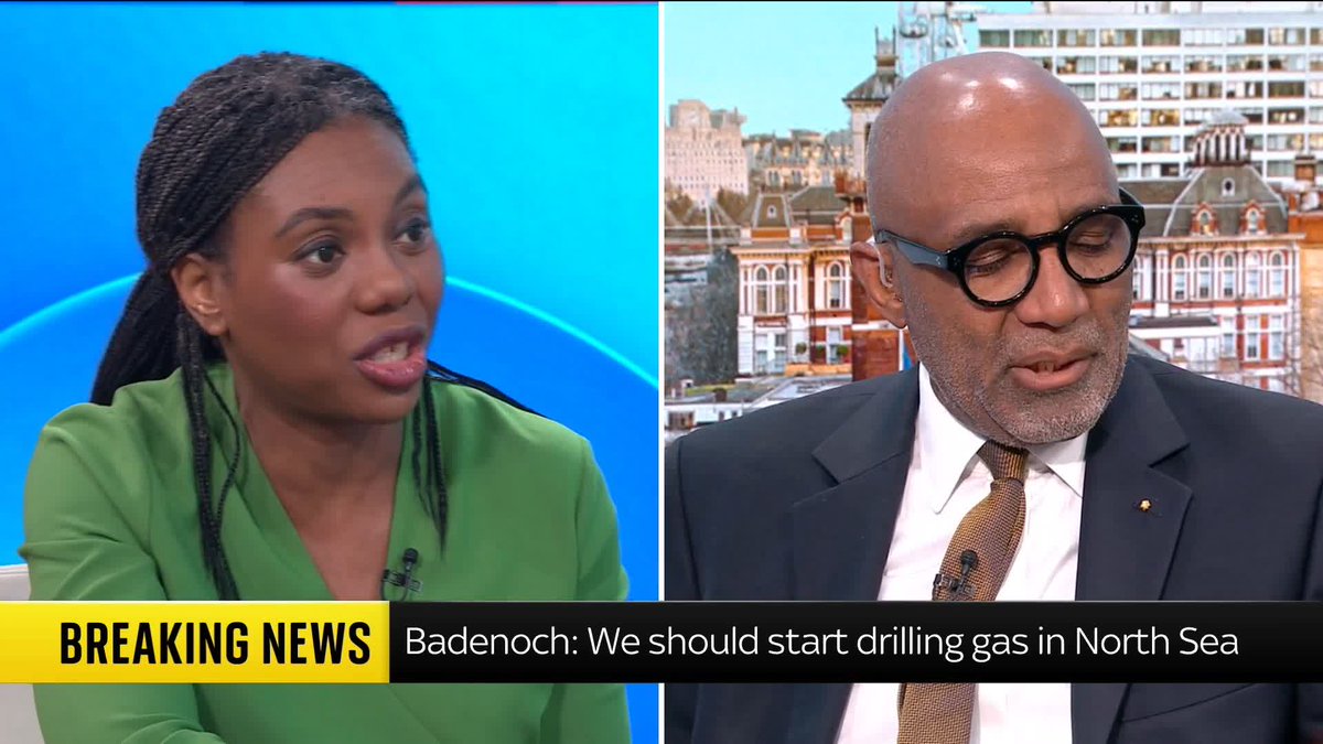 "His Majesty does not want to see the country bankrupt because of a slogan." Sky's Trevor Phillips presses Tory leader Kemi Badenoch on how she would explain to King Charles that she opposes net zero. #TrevorPhillips Live updates: 📺 Sky 501