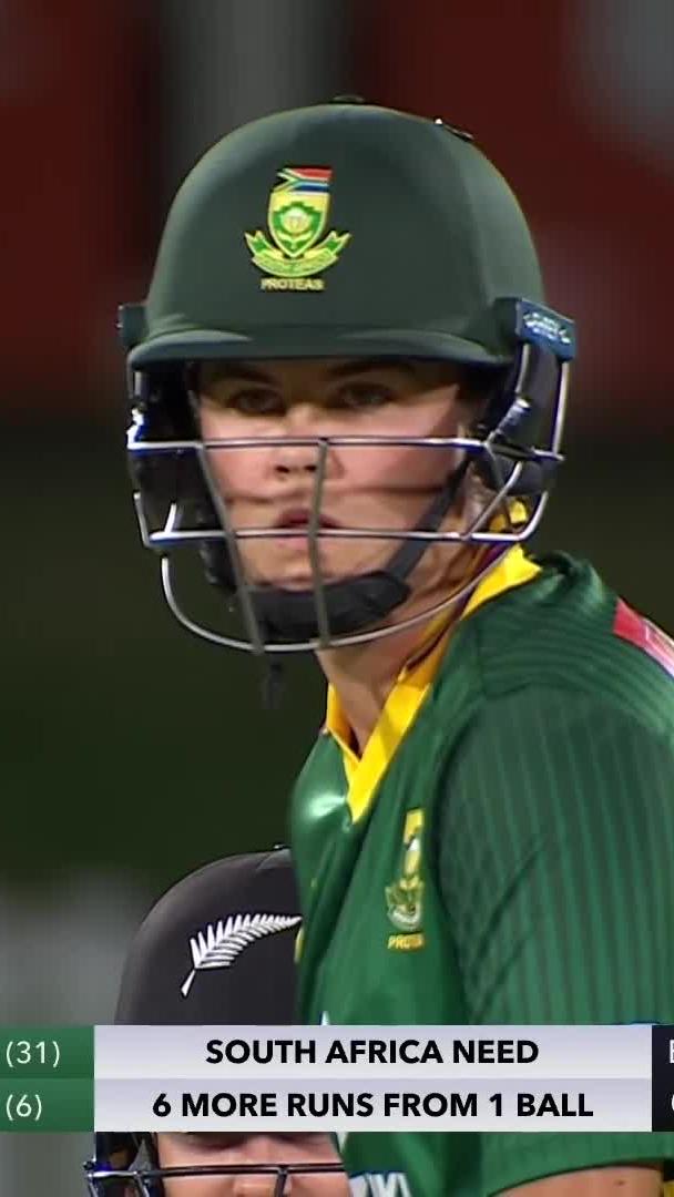 Kayla Reyneke is the first batter to ever hit a six to win a match on T20I and now ODI debut