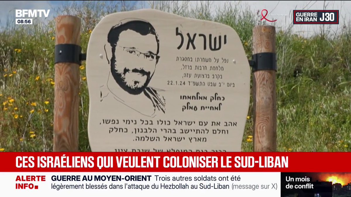 🚨🇮🇱🇱🇧 ALERTE INFO ! "C’EST LA TERRE D’ISRAËL COMME ÉCRIT DANS LA TORAH. NOUS AVONS REÇU L’ORDRE DE DIEU DE LA CONQUÉRIR" 👉 Des Israéliens veulent désormais COLONISER le sud du Liban.
