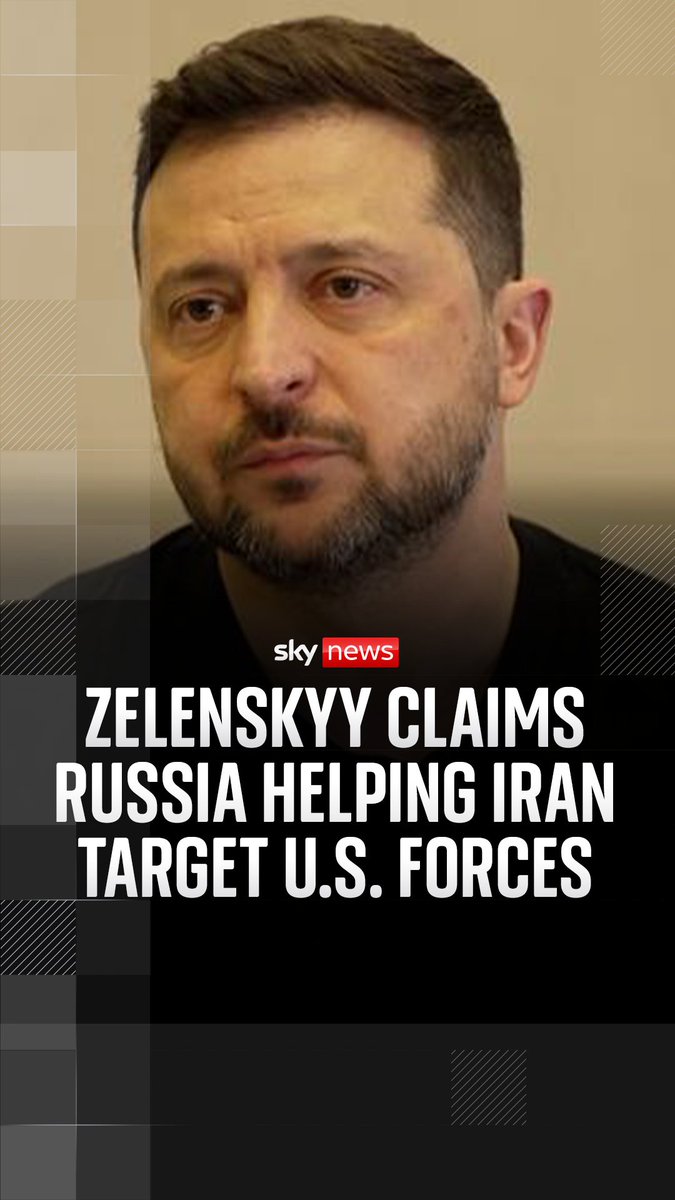 In an exclusive interview with NBC News, Volodymyr Zelenskyy claims that Russia is providing Iran with intelligence allowing it to target U.S. forces at bases across the Middle East Live updates: