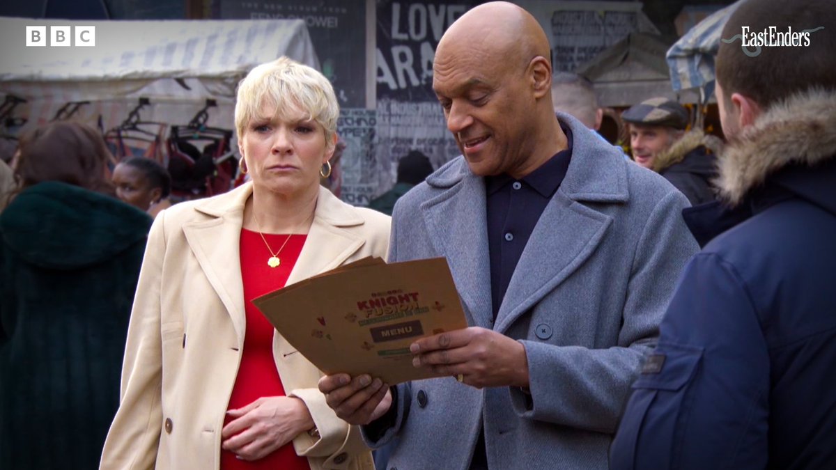 As George prepares for the opening of the Knights’ new restaurant it’s clear that Nicola has other things on her mind in #EastEnders, tomorrow at 7:30pm on BBC One and on BBC iPlayer.