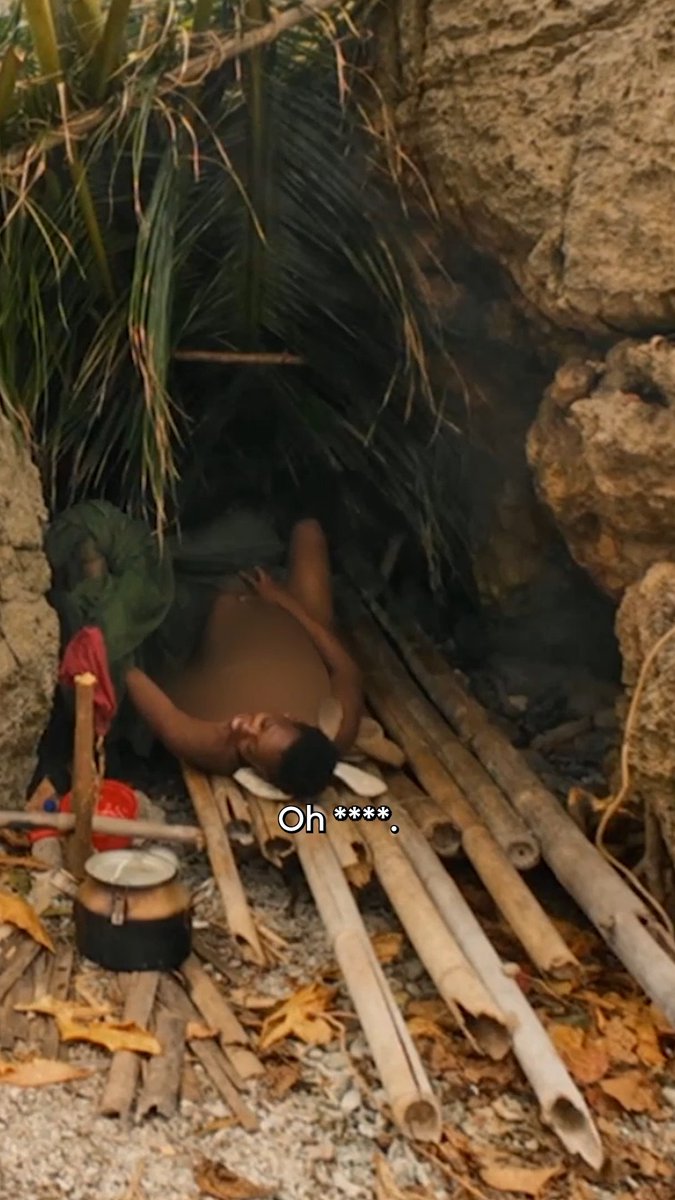 Oh sh*t... (pun fully intended) 💩😂 New #NakedandAfraid Tonight at 8P on Discovery.