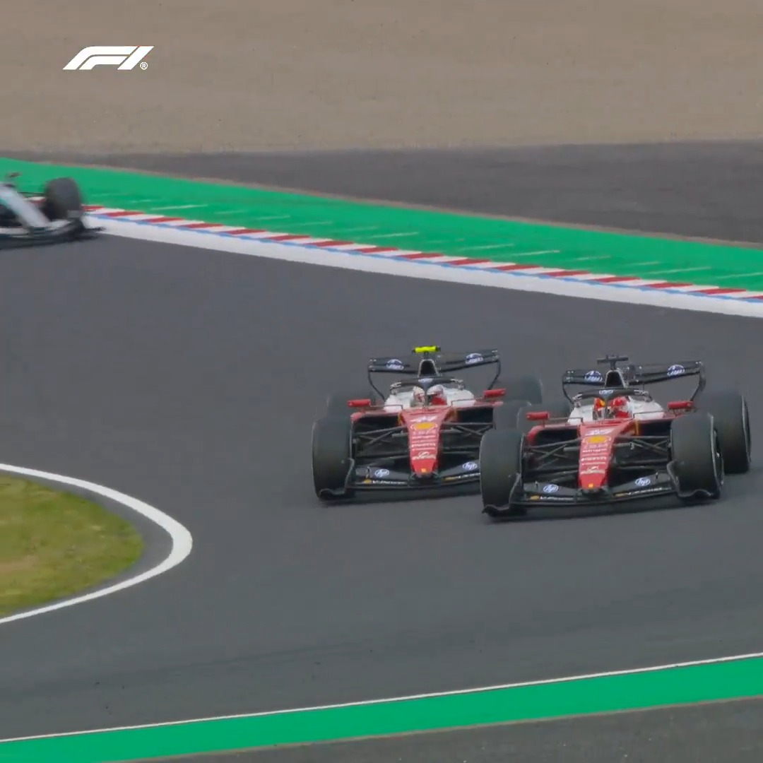 Box office once again between the two Ferraris 🍿 #F1 #JapaneseGP