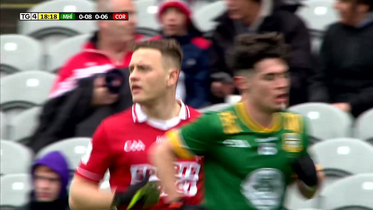 Sherlock is roasting Lavin and Meath need to make a change there asap His 2 pointer was unforgivable. Lavin nowhere near him