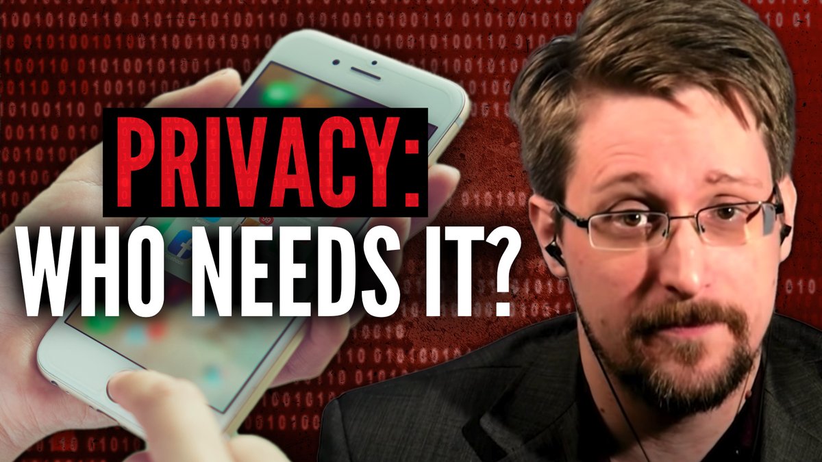 I'm told I should encrypt my phone and avoid Google to protect my privacy. But I don’t want to! I like it that google knows what I’m interested in, and shows me things like “restaurants near me." Here, Edward Edward Snowden tries to convince me to care: