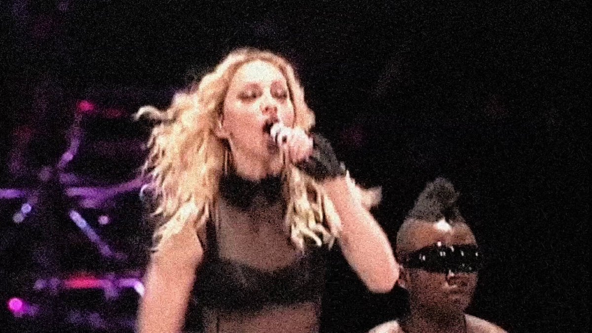 madonna rehearsing vogue from the sticky and sweet tour