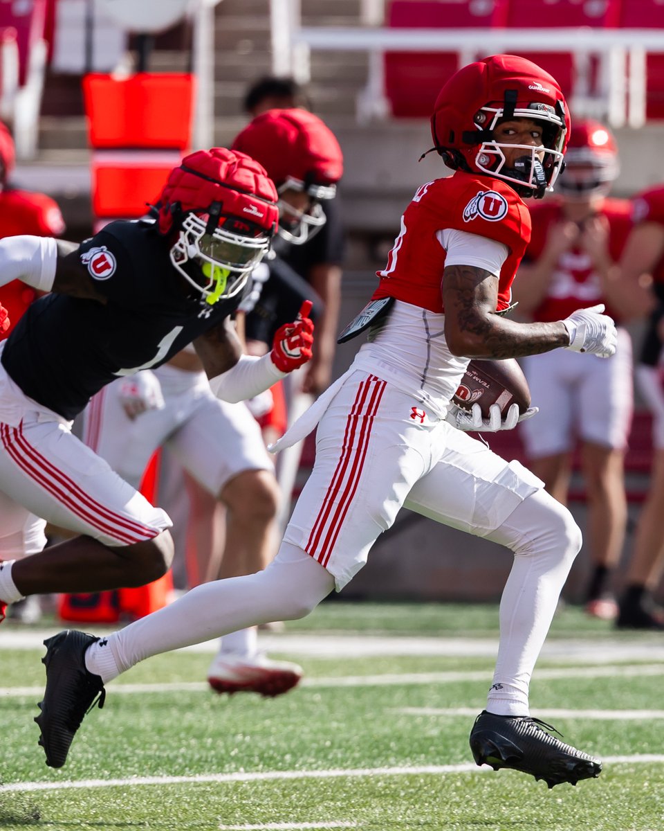 . Devon Dampier ➡️ kyri shoels for the 1st time in Rice-Eccles Stadium ‼️
