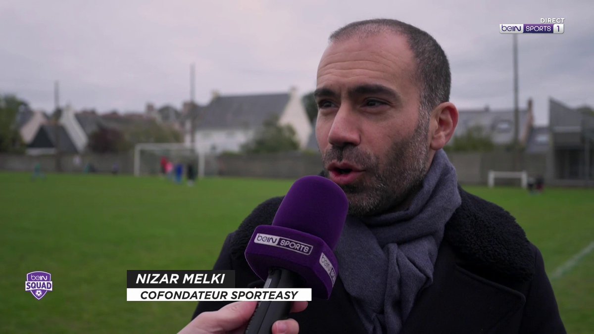 ⚽️ #beINSQUAD 🎙️ Nizar Melki, cofondateur de SportEasy, est au micro de vanessa Le Moigne 🇫🇷🇩🇿 pour nous parler de leur partenariat avec beIN SQUAD !