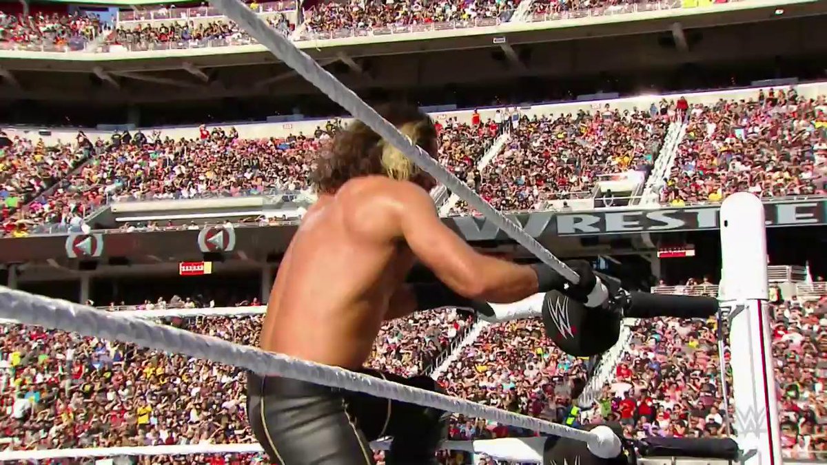 11 years ago today, Randy Orton delivered one of the most iconic RKOs ever at WrestleMania 31.